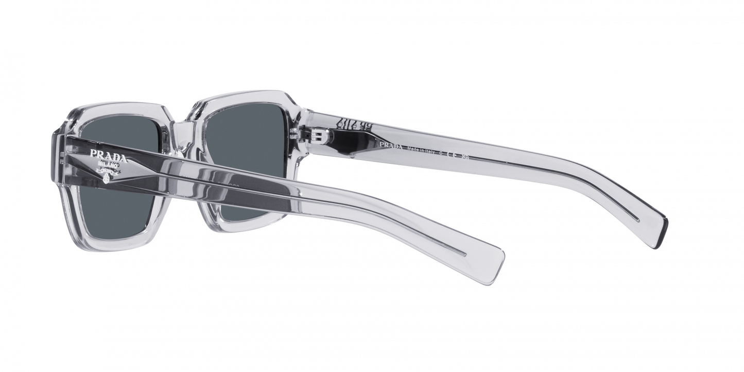 Prada 0PR 02ZS U430A9 Men's Sunglasses - Transparent Grey
