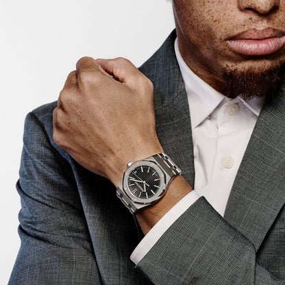 Audemars Piguet Royal Oak 3285 V3 – Super Clone Suisse 15510ST.OO.1320ST.07 Acier inoxydable Cadran noir (2025) 