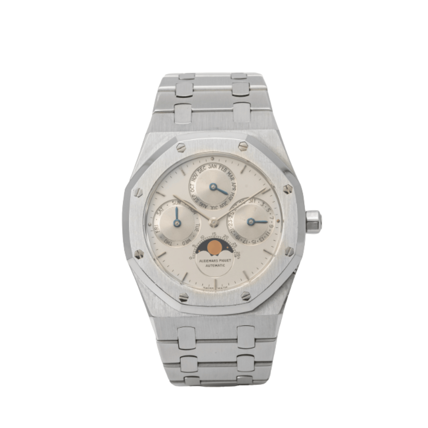 Audemars Piguet Royal Oak 25654ST.OO.0944ST.01 Calendrier Perpétuel Acier Inoxydable Cadran Argenté