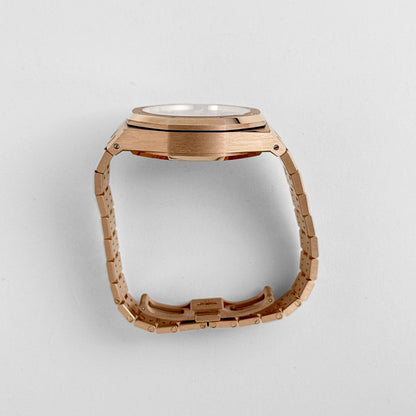 Audemars Piguet Royal Oak Super Clone 26240OR.OO.1320OR.04 Chronographe « 50e anniversaire » Or rose Cadran vert kaki (2022) Mouvement suisse 3285