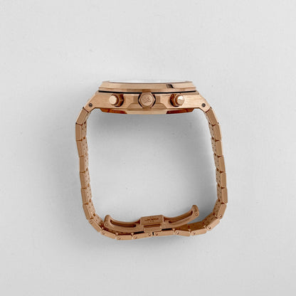 Audemars Piguet Royal Oak Super Clone 26240OR.OO.1320OR.04 Chronographe « 50e anniversaire » Or rose Cadran vert kaki (2022) Mouvement suisse 3285