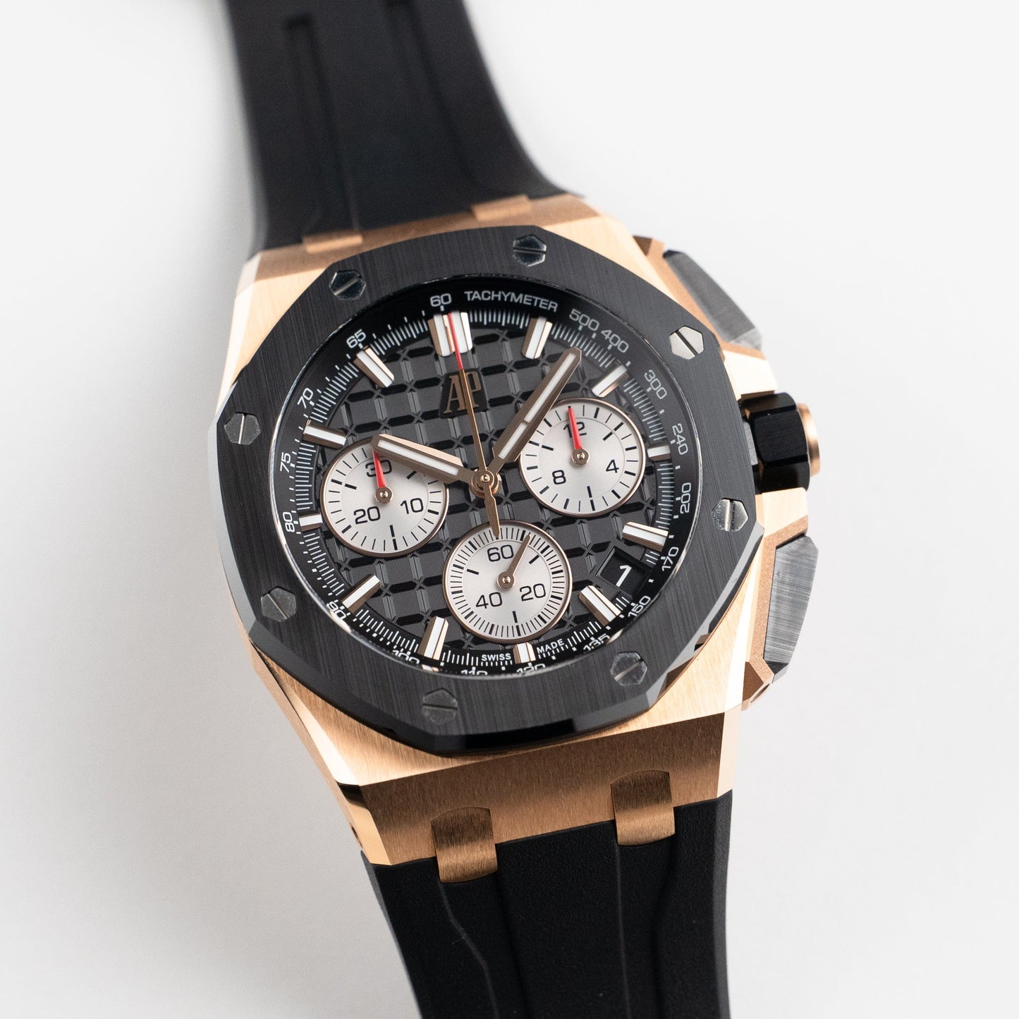 Audemars Piguet Royal Oak Offshore 26420RO.OO.A002CA.01 Chronographe Or Rose Cadran Noir (2024)