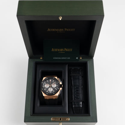 Audemars Piguet Royal Oak Offshore 26420RO.OO.A002CA.01 Chronographe Or Rose Cadran Noir (2024)