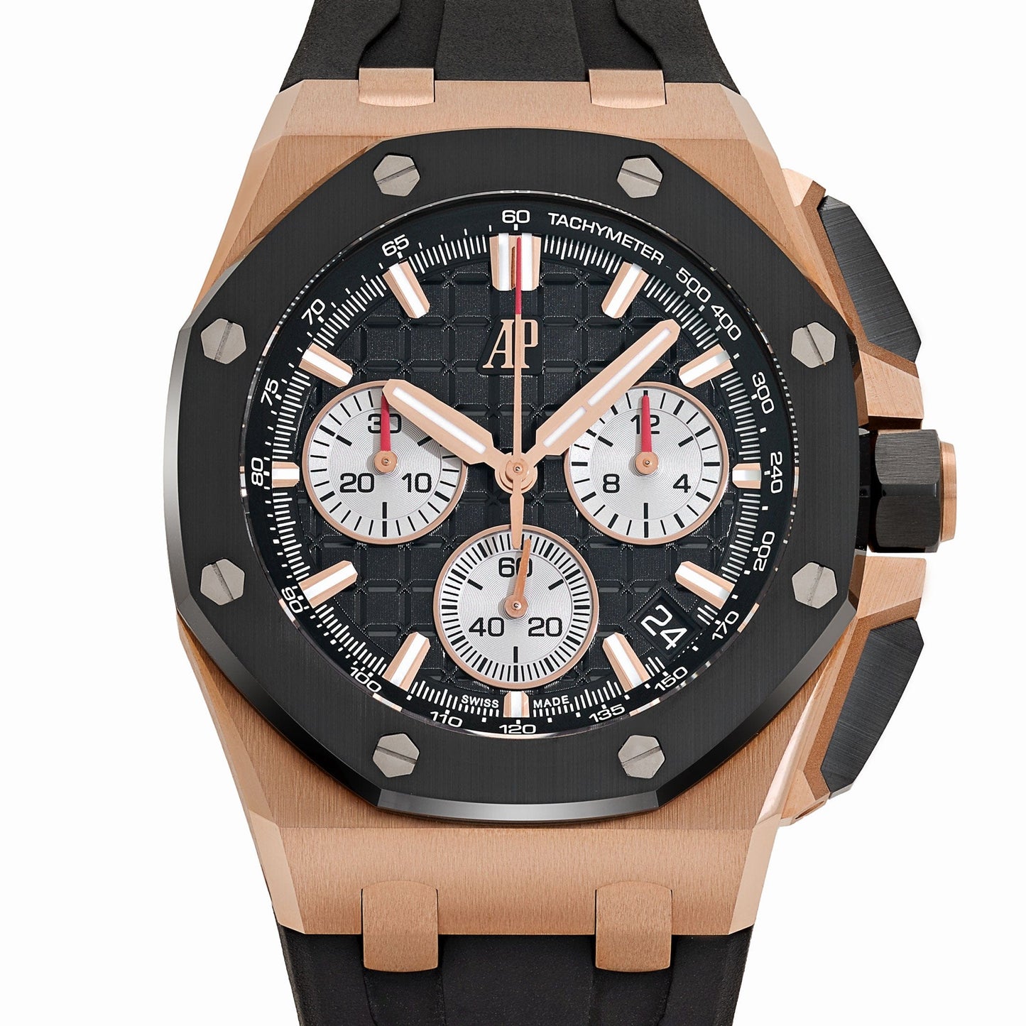 Audemars Piguet Royal Oak Offshore 26420RO.OO.A002CA.01 Chronographe Or Rose Cadran Noir (2024)