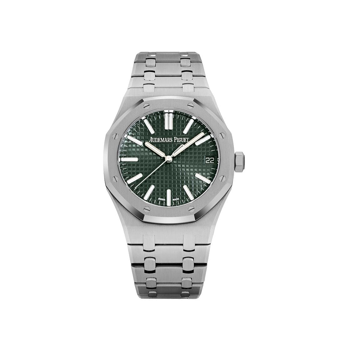 Audemars Piguet Royal Oak 3285 V3 – Super Clone Suisse 15510ST.OO.1320ST.09 Acier inoxydable Cadran vert (2025)