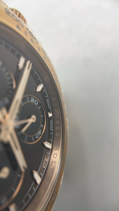 Rolex Cosmograph Daytona "Chocolate Dial" Everose Gold