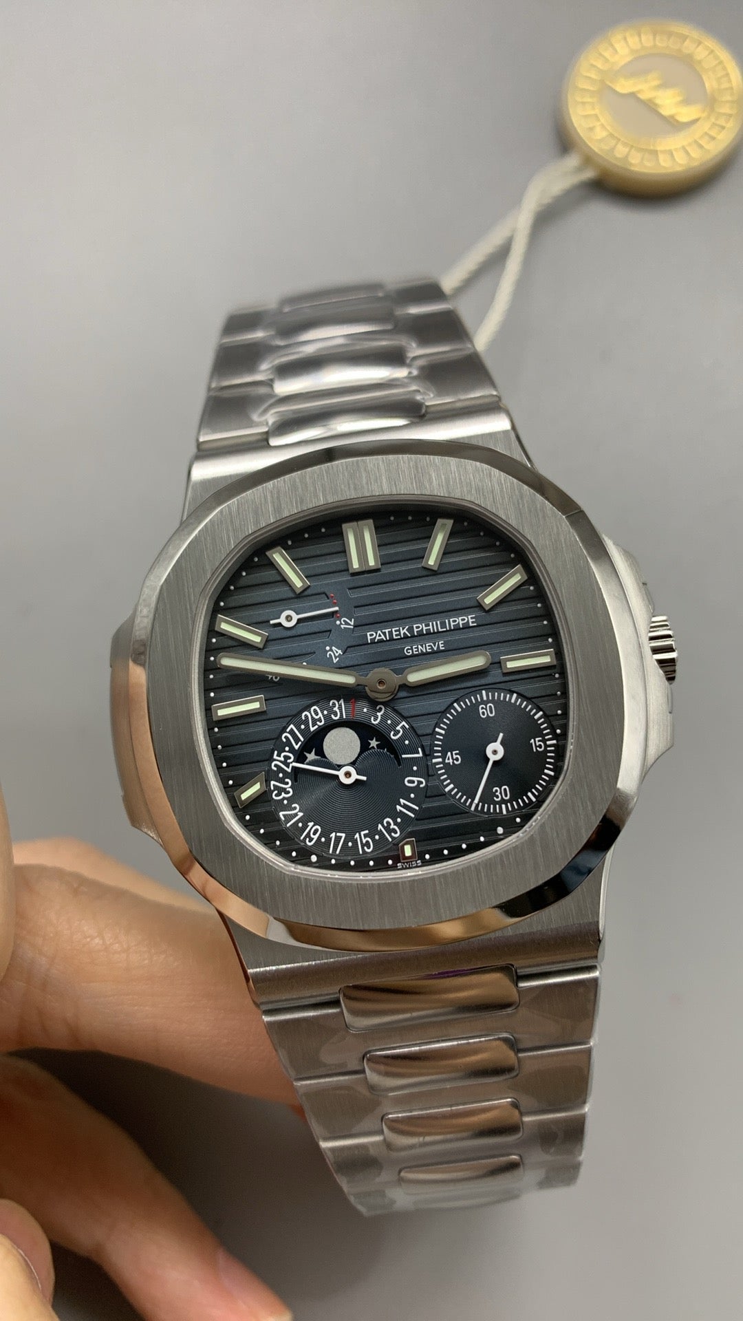 Patek Philippe Nautilus Moon Phase Stainless Steel 5712/1A-001 AAA
