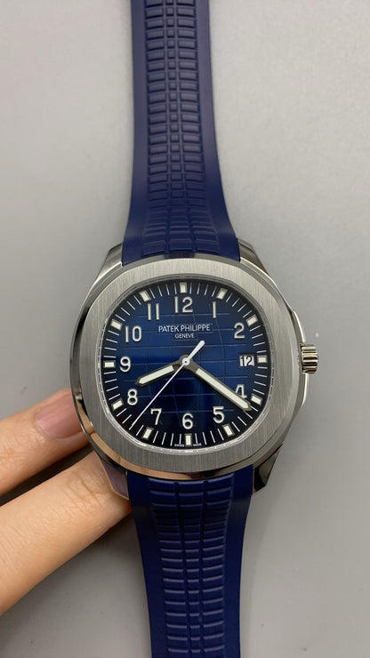 Patek Philippe Aquanaut 5168G-001 Blue Dial - BBF SUPER CLONE - 3285 V3