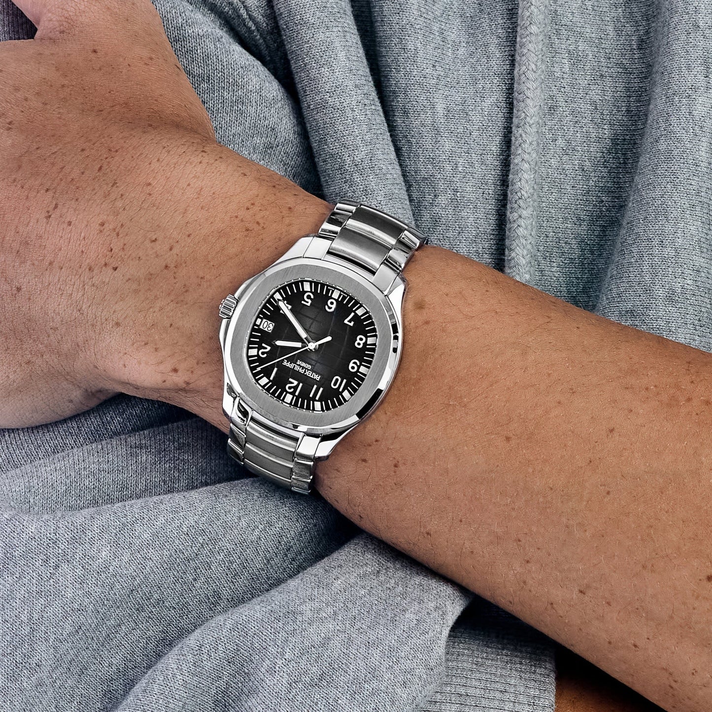 Patek Philippe Aquanaut 3285 V3 – Super Clone Suisse 5167/1A-001 Acier Inoxydable Cadran Noir (2023)