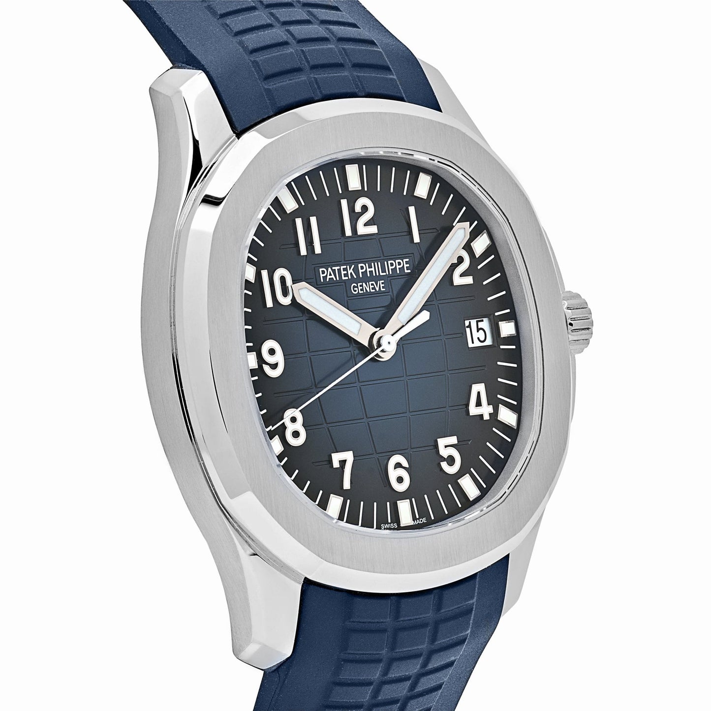 Patek Philippe Aquanaut 3285 V3 – Super Clone Suisse 5168G-001 Or Blanc Cadran Bleu (2025)