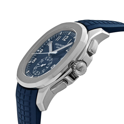 Patek Philippe Aquanaut 3285 V3 – Super Clone Suisse 5968G-001 Or Blanc Cadran Bleu (2025)