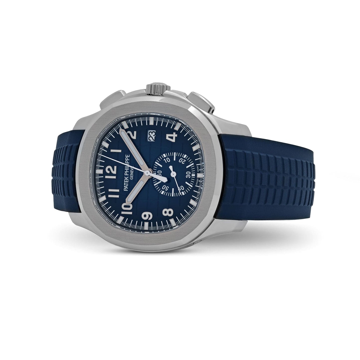 Patek Philippe Aquanaut 3285 V3 – Super Clone Suisse 5968G-001 Or Blanc Cadran Bleu (2025)