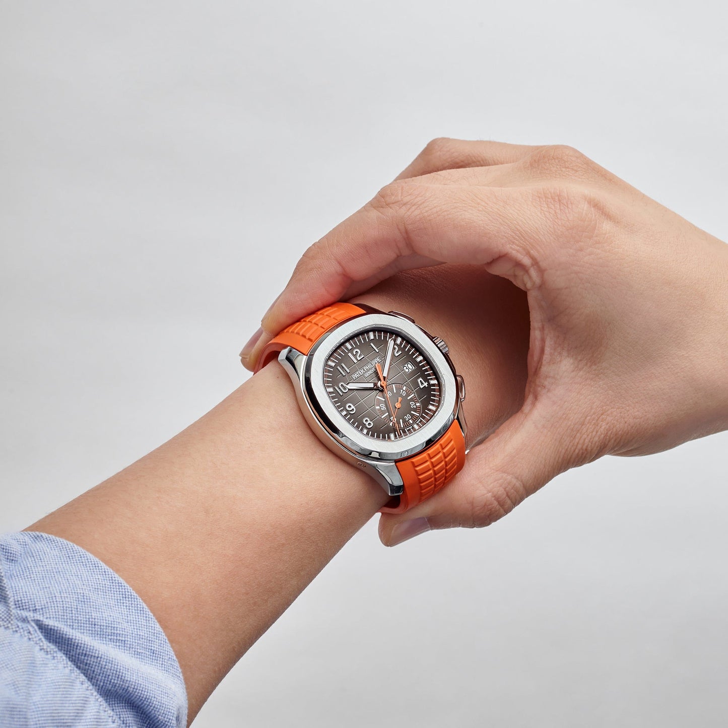 Patek Philippe Aquanaut Chronograph 3285 V3 – Super Clone Suisse 5968A-001 Acier Inoxydable Cadran Noir (2024)