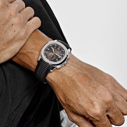 Patek Philippe Aquanaut Chronograph 3285 V3 – Super Clone Suisse 5968A-001 Acier Inoxydable Cadran Noir (2024)