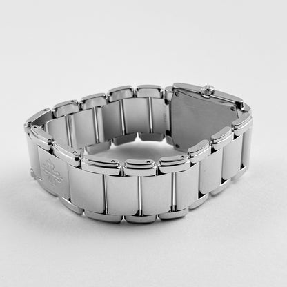 Patek Philippe Twenty-4 4910/1200A-010 « Femme » Acier Inoxydable Cadran Gris Lunette Diamants Quartz (2024)