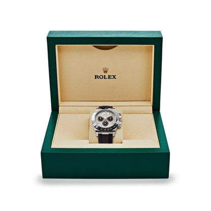 Rolex Daytona 116519LN « Ghost » en or blanc, acier et cadran noir brillant