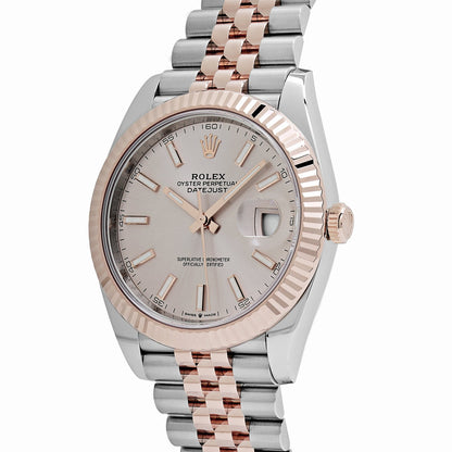 Rolex Datejust 41 126331 Or rose Acier inoxydable Cadran Sundust Édition Jubilee (2024)