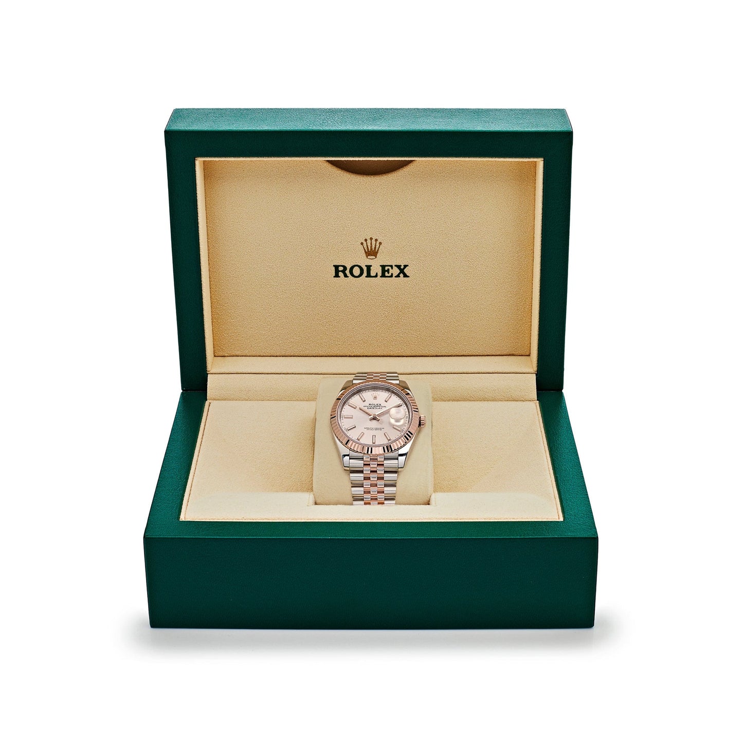 Rolex Datejust 41 126331 Or rose Acier inoxydable Cadran Sundust Édition Jubilee (2024)