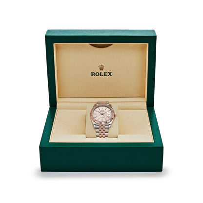 Rolex Datejust 41 126331 Or rose Acier inoxydable Cadran Sundust Édition Jubilee (2024)