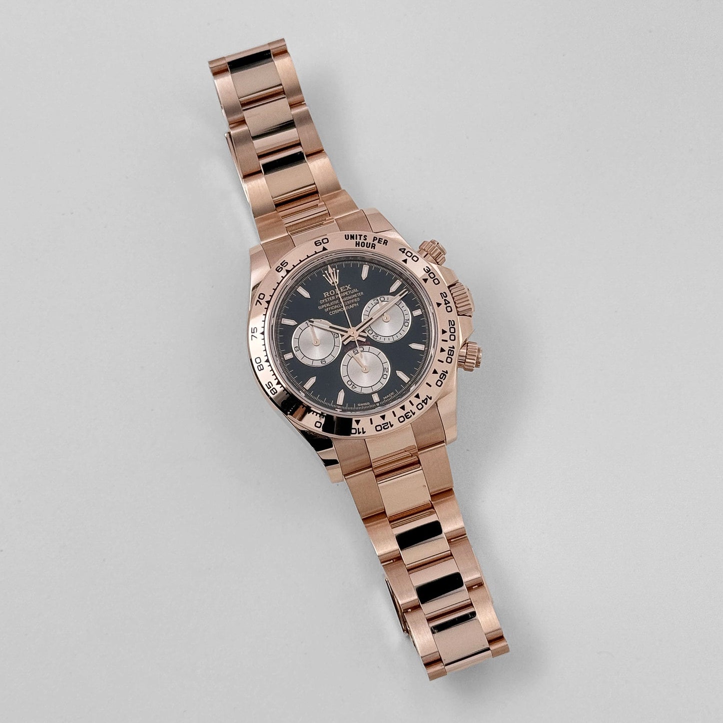 Rolex Daytona 126505 Or rose Cadran noir brillant (2024)