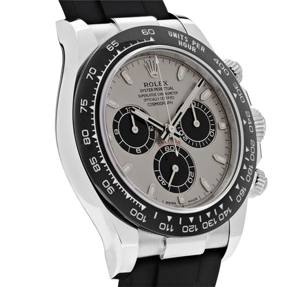 Rolex Daytona 116519LN « Ghost » en or blanc, acier et cadran noir brillant