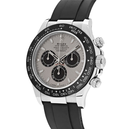 Rolex Daytona 116519LN « Ghost » en or blanc, acier et cadran noir brillant