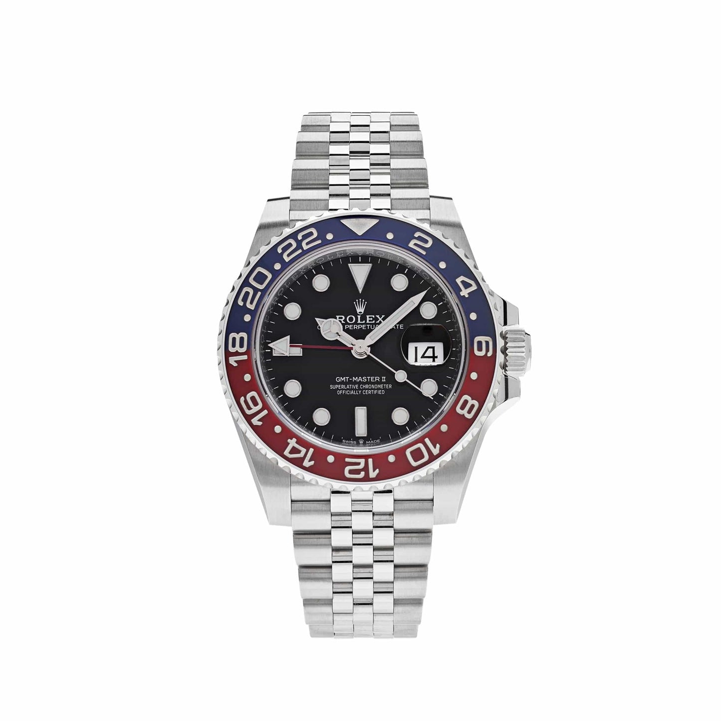 Rolex GMT-Master II 3285 V3 – Super Clone Suisse 126710BLRO « Pepsi » Acier Inoxydable Cadran Noir Jubilee (2025)