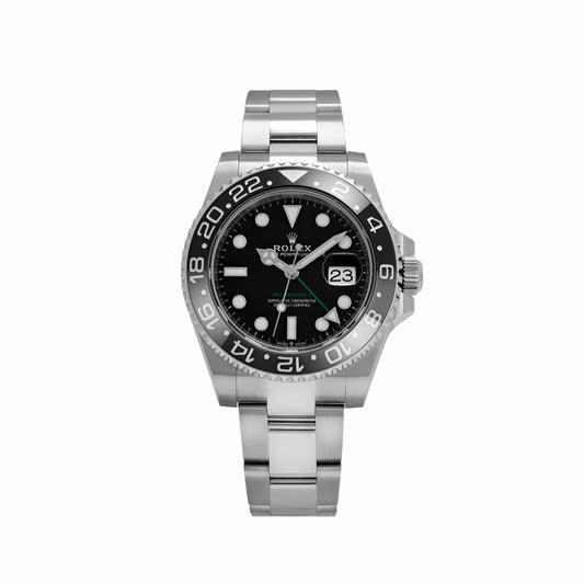 Rolex GMT-Master II 3285 V3 – Super Clone Suisse 126710GRNR « Bruce Wayne » Acier inoxydable Cadran noir Oyster (2025)
