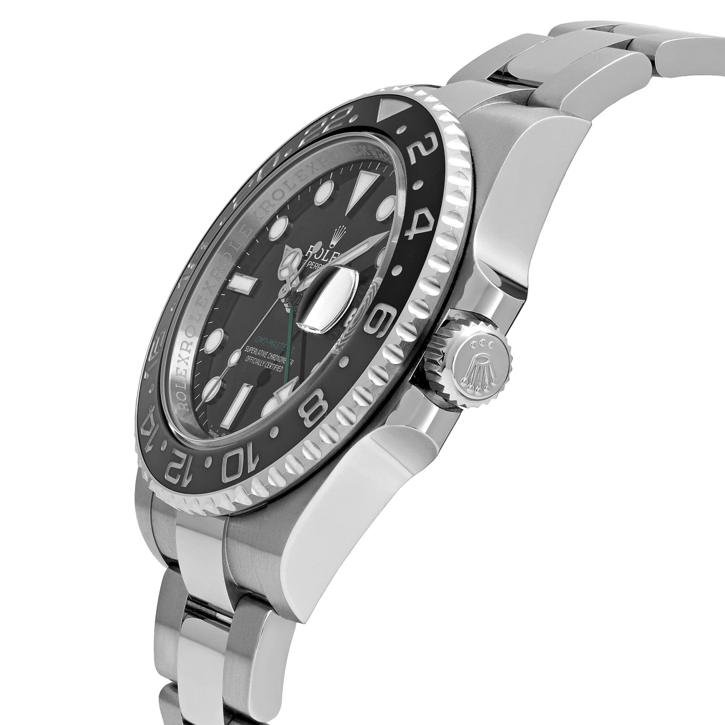 Rolex GMT-Master II 3285 V3 – Super Clone Suisse 126710GRNR « Bruce Wayne » Acier inoxydable Cadran noir Oyster (2025)