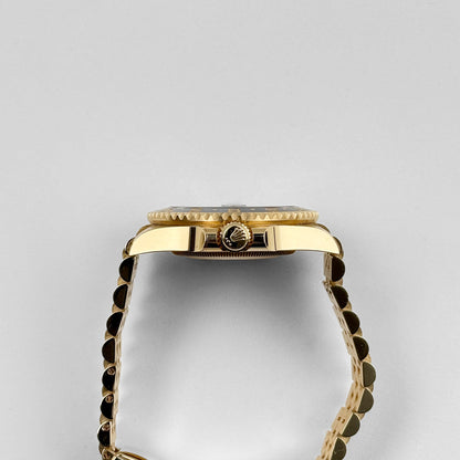 Rolex GMT-Master II 3285 V3 – Super Clone Suisse 126718GRNR Or Jaune Cadran Noir Jubilee (2023)