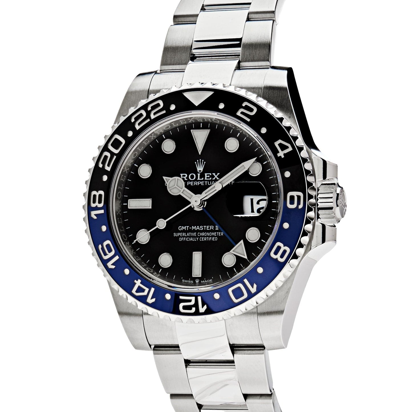Rolex GMT-Master II 3285 V3 – Super Clone Suisse 126710BLNR 'Batman' Acier Inoxydable Oyster (2025)