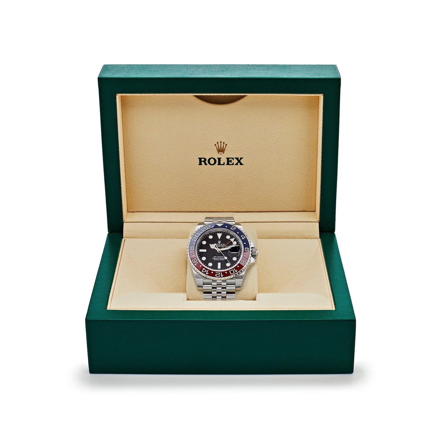 Rolex GMT-Master II 3285 V3 – Super Clone Suisse 126710BLRO « Pepsi » Acier Inoxydable Cadran Noir Jubilee (2025)