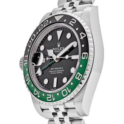 Rolex GMT-Master II 3285 V3 – Super Clone Suisse 126720VTNR 'Sprite' Gaucher Acier Inoxydable Jubilee (2025)