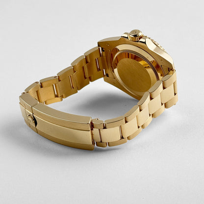 Rolex Submariner Date 116618LN Or jaune Cadran noir