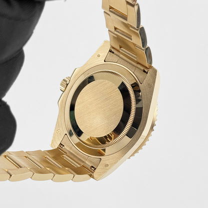 Rolex Submariner Date 116618LN Or jaune Cadran noir