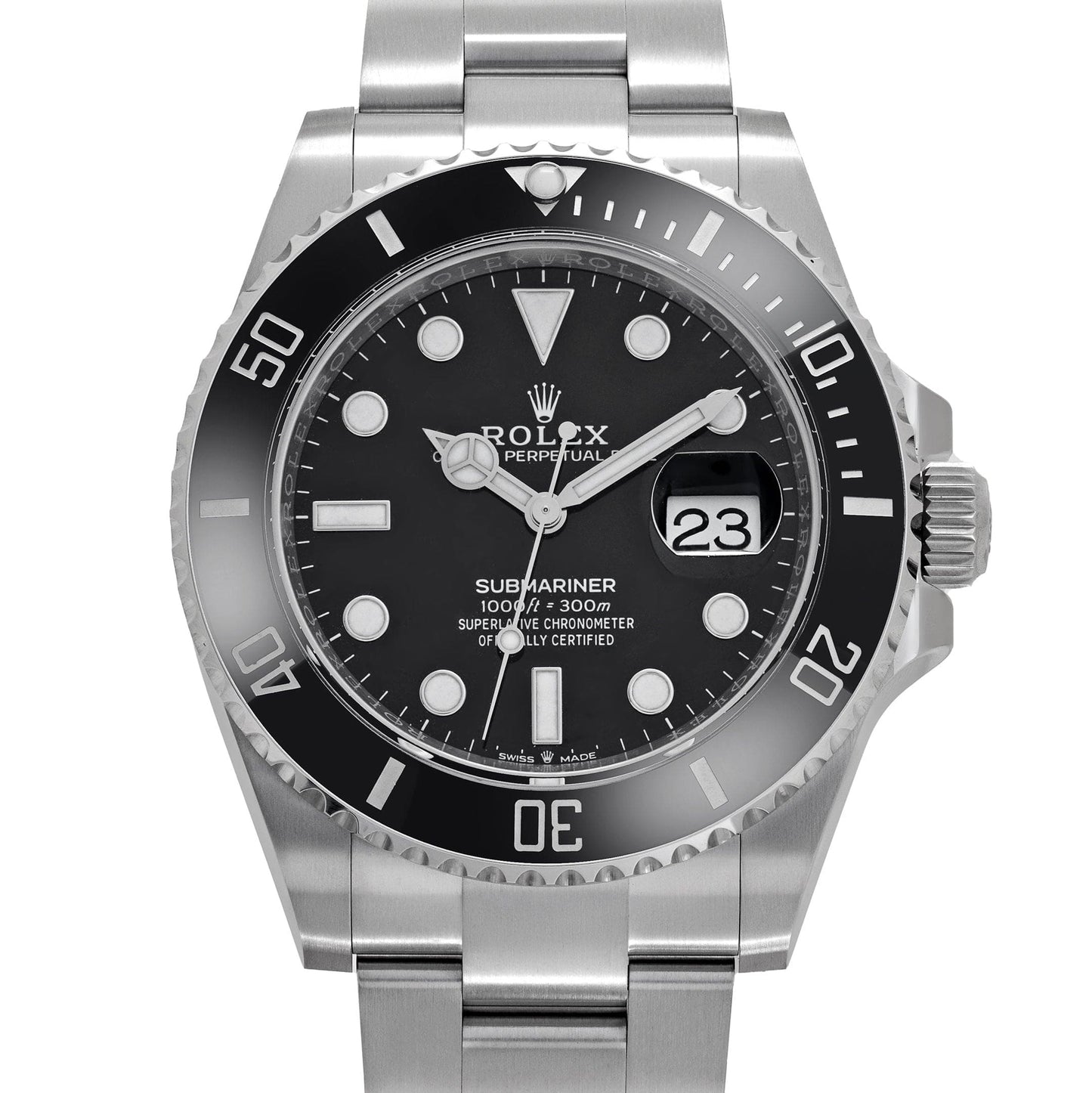 Rolex Submariner Date 126610LN Acier inoxydable Cadran noir (2025)