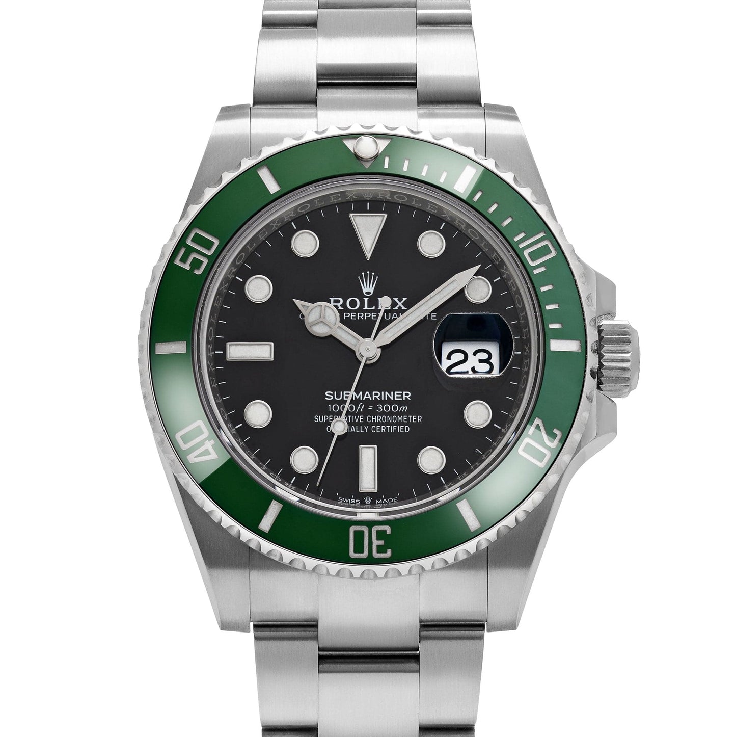 Rolex Submariner Date 126610LV 'Starbucks MK1' Acier inoxydable Cadran noir (2023)