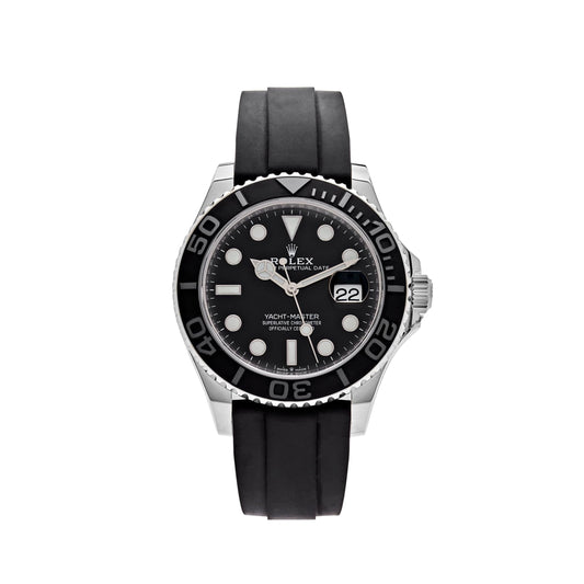 Rolex Yacht-Master 42 226659 Or blanc Cadran noir 