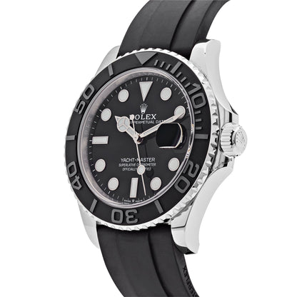 Rolex Yacht-Master 42 226659 Or blanc Cadran noir 