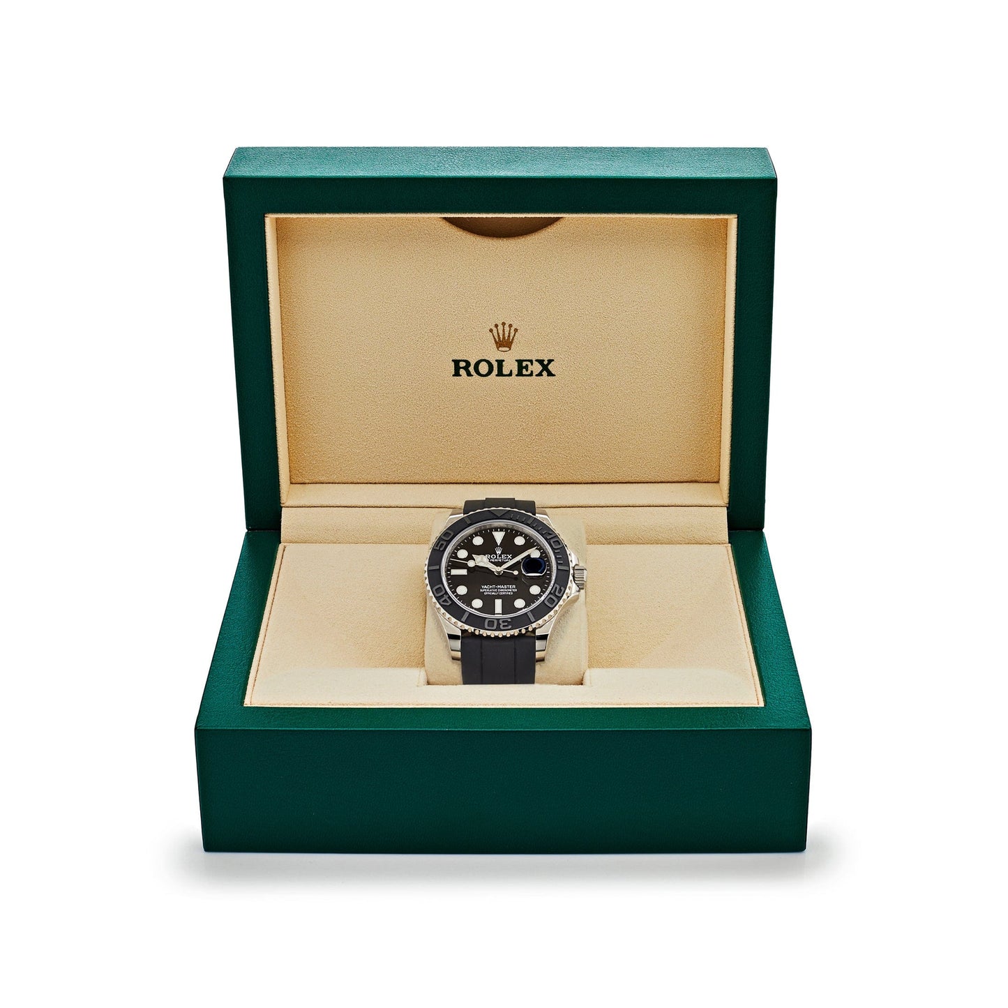 Rolex Yacht-Master 42 226659 Or blanc Cadran noir 