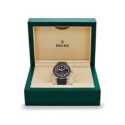 Rolex Yacht-Master 42 226659 Or blanc Cadran noir 