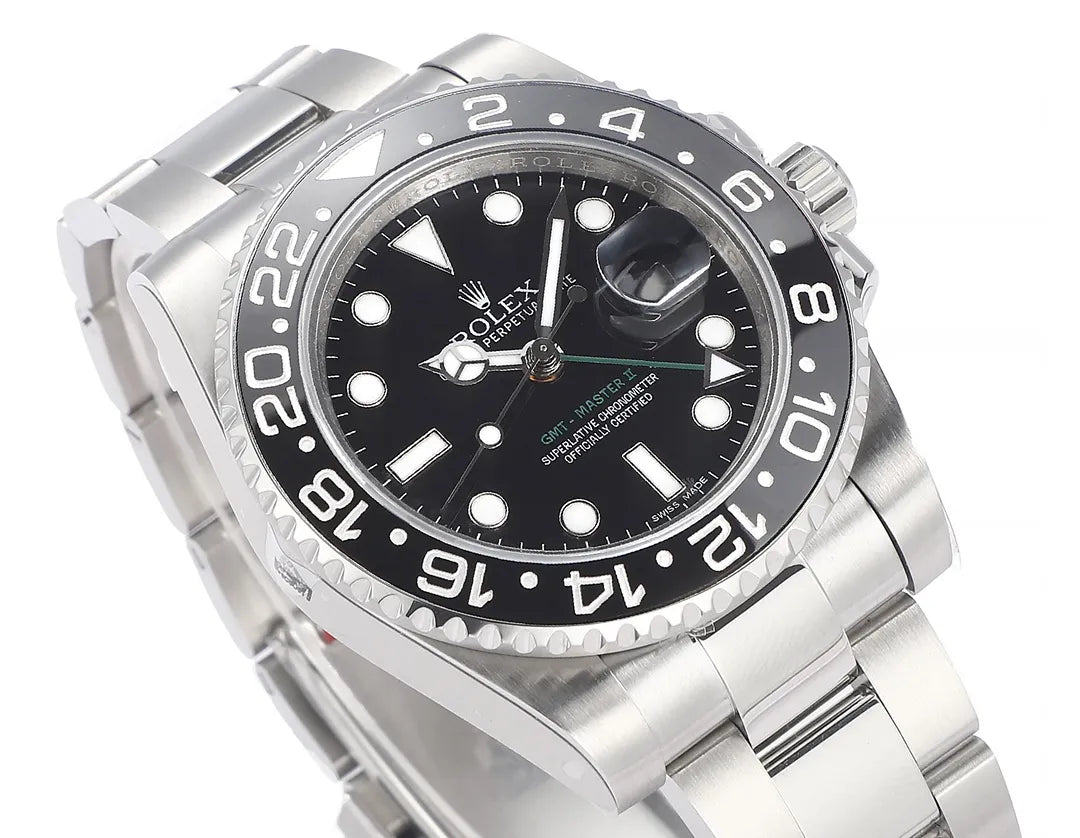 Rolex GMT-Master II 3285 V3 – 126710GRNR 'Bruce Wayne' Stainless Steel Black Dial Oyster (2025)