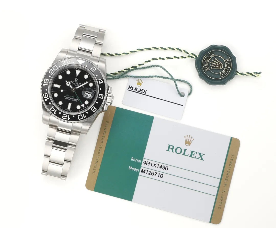 Rolex GMT-Master II 3285 V3 – 126710GRNR 'Bruce Wayne' Stainless Steel Black Dial Oyster (2025)